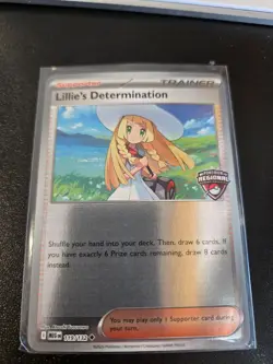 Lillie's Determination - Pokemon Regional Championships Promo Card RH 119/132 - Image 1