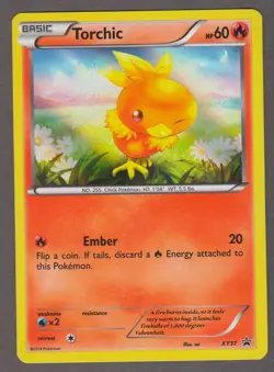 Torchic XY37 Black Star Promo - Holo - Pokemon Card XY 2014 NM - Image 1