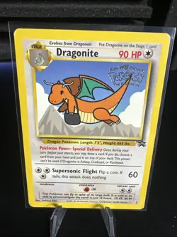 Pokemon TCG Dragonite #5 Black Star Promo WB the First Movie Stamped Card - Image 1