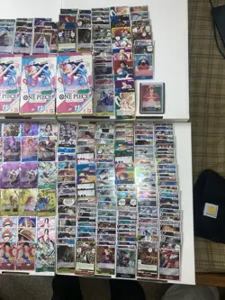 ONE PIECE Tcg Card Collection Lot Winner, Holo Foil, Luffy Leader Pre Errata ENG - Image 5