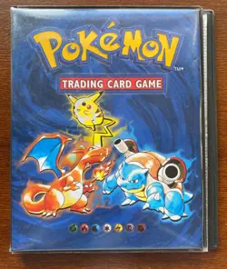 Pokemon 1999 Base Set Trading Card Folder Binder 4 Pocket WOTC - Great condition - Image 1