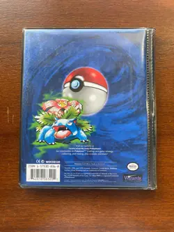 Pokemon 1999 Base Set Trading Card Folder Binder 4 Pocket WOTC - Great condition - Image 2