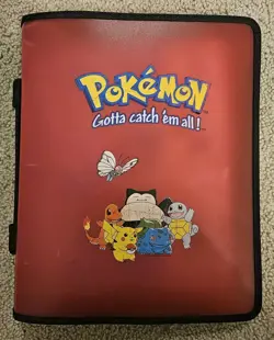 Vintage Pokemon Binder Collection - 97 Cards - Played Condition - Image 1
