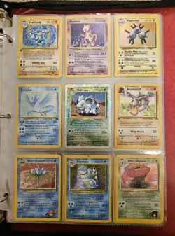 Vintage Pokemon Binder Collection - 97 Cards - Played Condition - Image 2