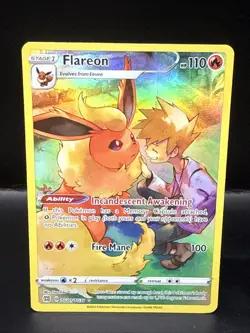 Pokemon Card - Flareon Brilliant Stars TG01/TG30 Ultra Rare C - Image 2