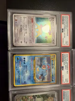 Pokemon TCG PSA Slab Lot 6 PSA Graded Cards Charmander Eevee Charizard - Image 2