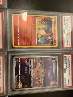 Pokemon TCG PSA Slab Lot 6 PSA Graded Cards Charmander Eevee Charizard - Image 4