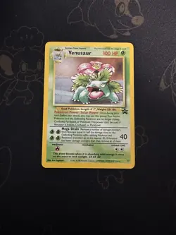 2000 Pokemon VENUSAUR Holo BLACK STAR PROMO Set Card #13 RARE WOTC As Is - Image 1
