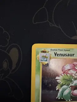 2000 Pokemon VENUSAUR Holo BLACK STAR PROMO Set Card #13 RARE WOTC As Is - Image 4