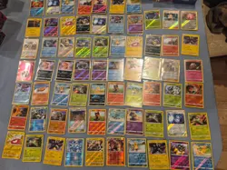 HUGE Pokemon 800 Card Bulk Lot Gen 3-7 with 60+ Holos/Reverses (Sun/Moon, XY) - Image 1