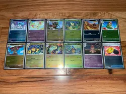 Pokemon Black Bolt/White Flare - Poke/Masterball 12 Card Lot - JPN Cards - Image 1