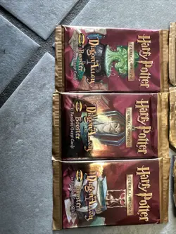 18 Wizards of the Coast Harry Potter Trading Card Game Booster Packs W/HPST Pack - Image 2