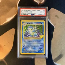 Blastoise PSA 10 Celebrations Classic Collection 2 Pokemon Card Gem Mint - Image 1