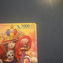 One Piece CCG Monkey D Luffy P-043 Non-Foil Promo Card Store Exclusive English - Image 2