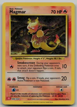 Magmar Classic Collection Trading Card Game Classic 006/034 NM - Image 1