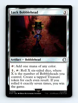 #135 2024 Fallout PIP ) Luck Bobblehead Commander UNCOMMON - Image 1