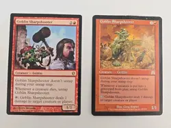 MTG Goblin Sharpshooter x2 (Commander & Judgment) NM & HP - Image 1
