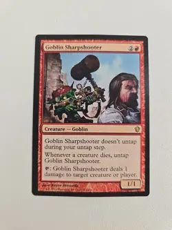 MTG Goblin Sharpshooter x2 (Commander & Judgment) NM & HP - Image 2