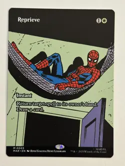 Reprieve (Borderless) Marvel Universe Eternal-Legal 5 Regular MTG Card LP-NM - Image 1