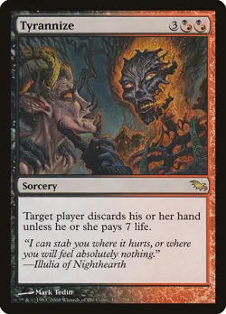 Tyrannize [Shadowmoor] Magic MTG - Image 1