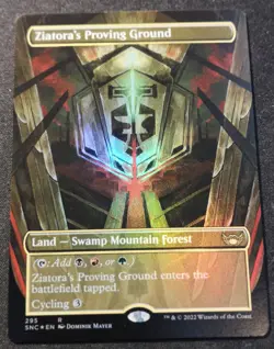 Ziatora's Proving Ground - Foil - Borderless - SNC - MTG - EN - NM - 295 - Image 1
