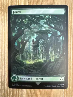 Forest (0109) - Foil Assassin's Creed MTG - Image 1