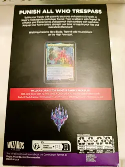 Wilds of Eldraine Commander Deck - Fae Dominion MTG Brand New Sealed - Image 2