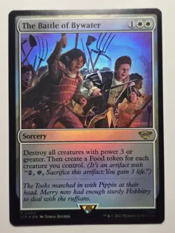 The Battle of Bywater (Foil) LTR-0002 Lord of the Rings NM+ mtg lotr food hobbit - Image 1