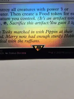 The Battle of Bywater (Foil) LTR-0002 Lord of the Rings NM+ mtg lotr food hobbit - Image 3