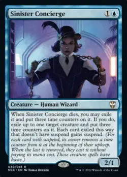 Sinister Concierge [Streets of New Capenna Commander] Magic MTG - Image 1