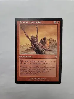MTG - Tectonic Instability Invasion Regular Rare #173 - Image 1