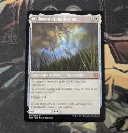 Halvar, God of Battle/Sword of the Realms Kaldheim MTG Magic the Gathering - Image 2