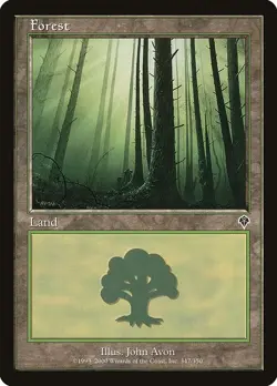 Lot of 20x Forest #347 - INV Invasion Basic Land MTG Magic PL - Image 1