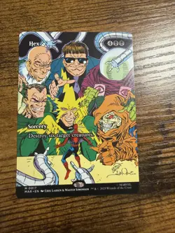 MTG Magic The Gathering Spider-Man Eternal-Legal Mythic Borderless Hex - Image 1
