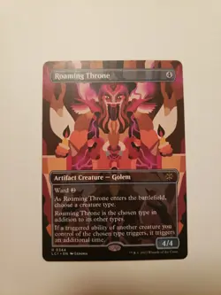 Roaming Throne (Borderless) The Lost Caverns of Ixalan Regular - Image 1
