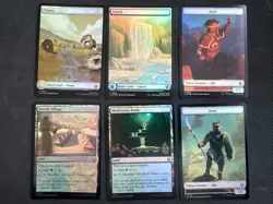 MTG - Avatar: The Last Airbender - Lands Lot ALL Foils - Image 1