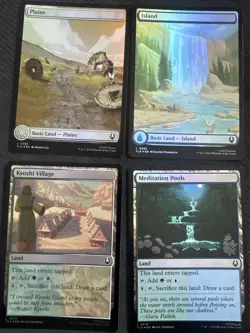 MTG - Avatar: The Last Airbender - Lands Lot ALL Foils - Image 2