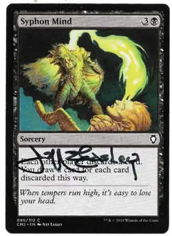 COMMANDER ANTHOLOGY Syphon Mind ARTIST PROOF - SIGNED by Artist! - Image 1