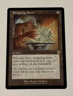 MTG Sculpting Steel - The Brothers' War Retro Frame Artifacts LP - Image 1