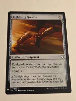 Lightning Greaves X1 C19 MTG The List Reprints - Image 1