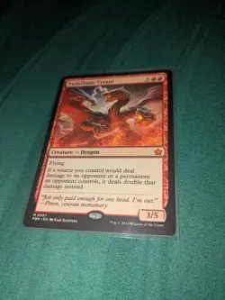 Twinflame Tyrant NM Non-Foil M 0097 FDN Magic The Gathering - Image 1