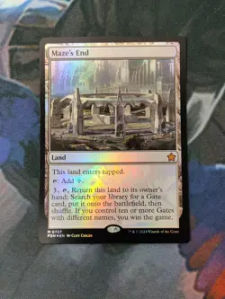 Maze's End - Foil | 7% Off 2+ | Foundations | NM | MTG - Image 1