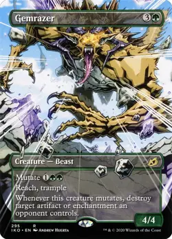 Gemrazer (Showcase) [Ikoria: Lair of Behemoths] Magic MTG - Image 1
