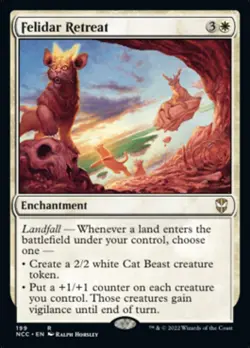 Felidar Retreat [Streets of New Capenna Commander] Magic MTG - Image 1