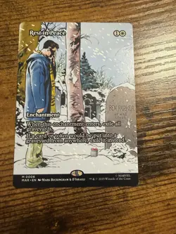 MTG Magic The Gather Spider-Man Eternal-Legal Mythic Borderless Rest in Peace - Image 1