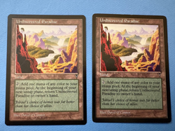 MTG Visions Edition, Undiscovered Paradise x 2! 1997 Vintage Magic! - Image 1