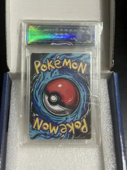 Pokemon Chinese Comic Art card Metal slab BLASTOISE FULL Art Holo Rare Graded - Image 2