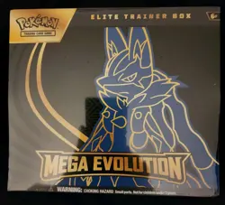 Pokemon MEGA Evolution Lucario ? ETB ?Elite Trainer Box NEW FACTORY SEALED BOX - Image 1