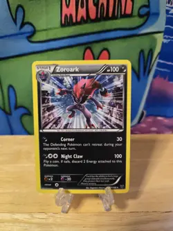 Zoroark 73/146 Cosmos Holo Rare XY Base Pokemon Card LP With Sleeve & T Loader - Image 1