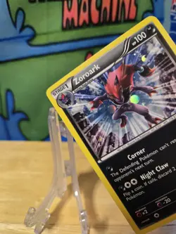 Zoroark 73/146 Cosmos Holo Rare XY Base Pokemon Card LP With Sleeve & T Loader - Image 3